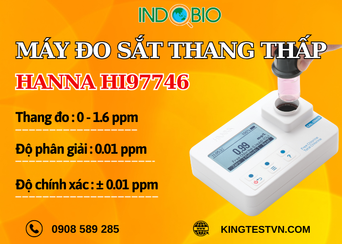 Máy test Fe Hanna HI97746